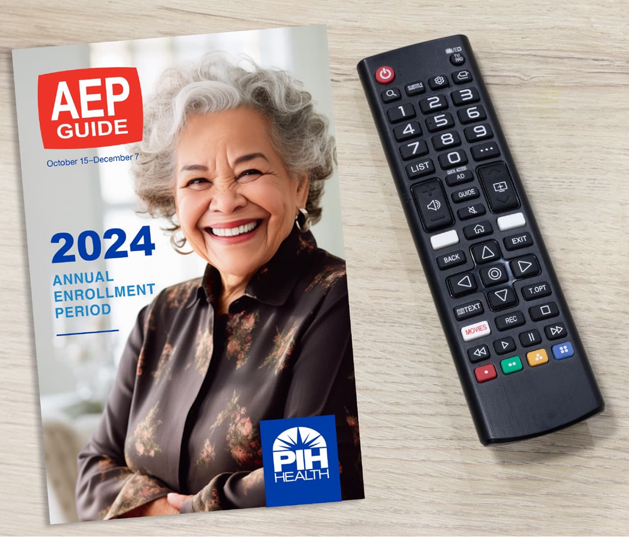 AEP Guide and TV Remote